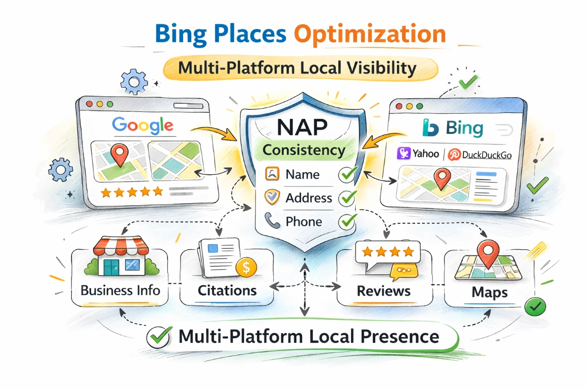 Bing Places Optimization