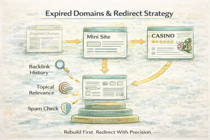 Expired Domain and Redirect Strategy